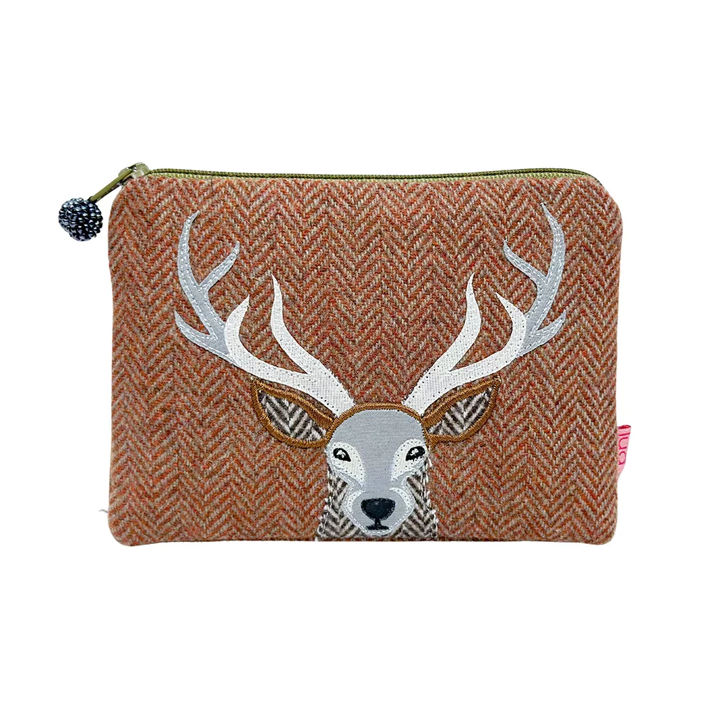 Stag Purse – Herringbone