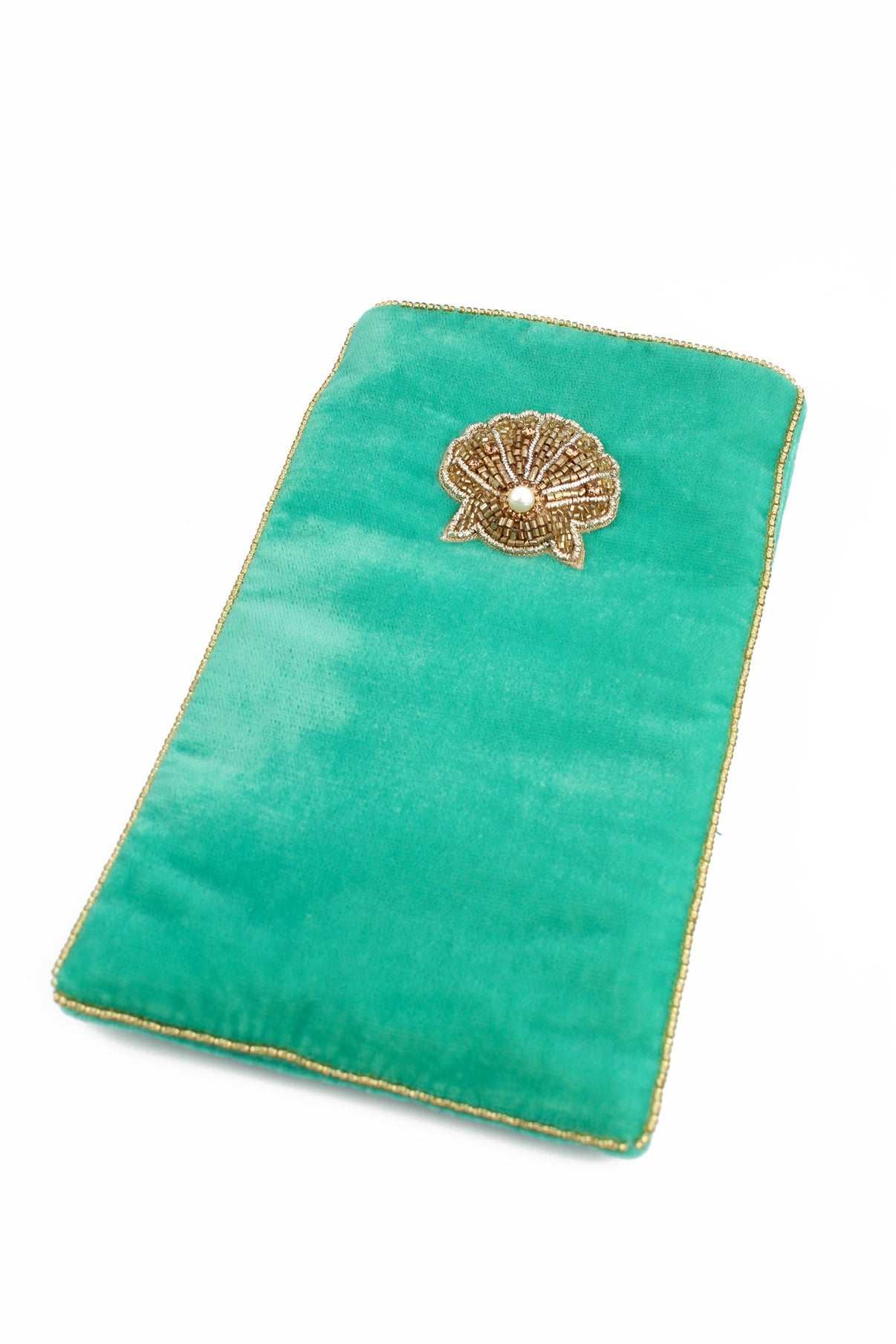 Pink Shell Glasses Case