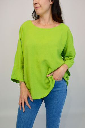 Italian Linen Top