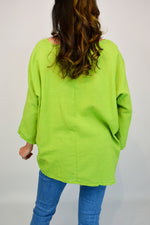 Italian Linen Top