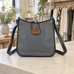Button Crossbody Bag