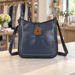 Button Crossbody Bag