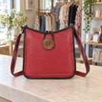 Button Crossbody Bag