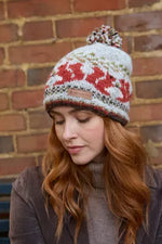 Squirrel Bobble Beanie