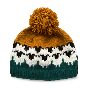 flock of sheep bobble hat