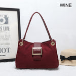 Vegan Suede Tote Bag