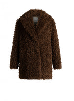 Quissia Teddy Coat – Mocca Brown