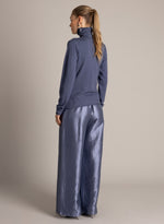 YEST Ulida Sparkle Roll Neck Jumper – Blue or Grey