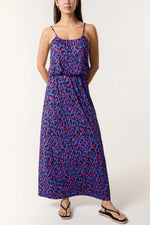 Vibrant Animal Puff Ball Dress