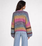 Chunky Knit Balloon Sleeve Cardigan
