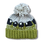 Chunky Knitted Sheep Bobble Hat