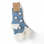 Cosy Cuffed Socks with Sheep SL567