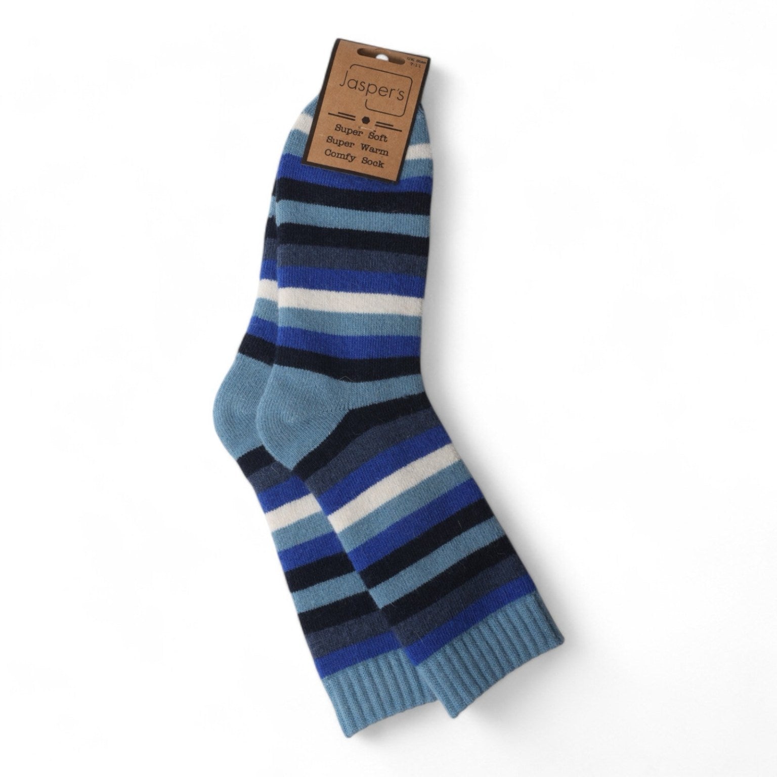 Multi Striped Super Cosy Men’s Socks