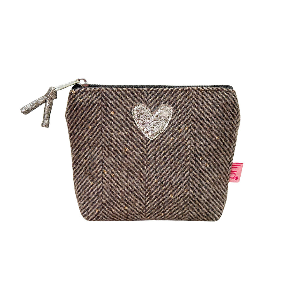 Sparkle Heart Mini Purse