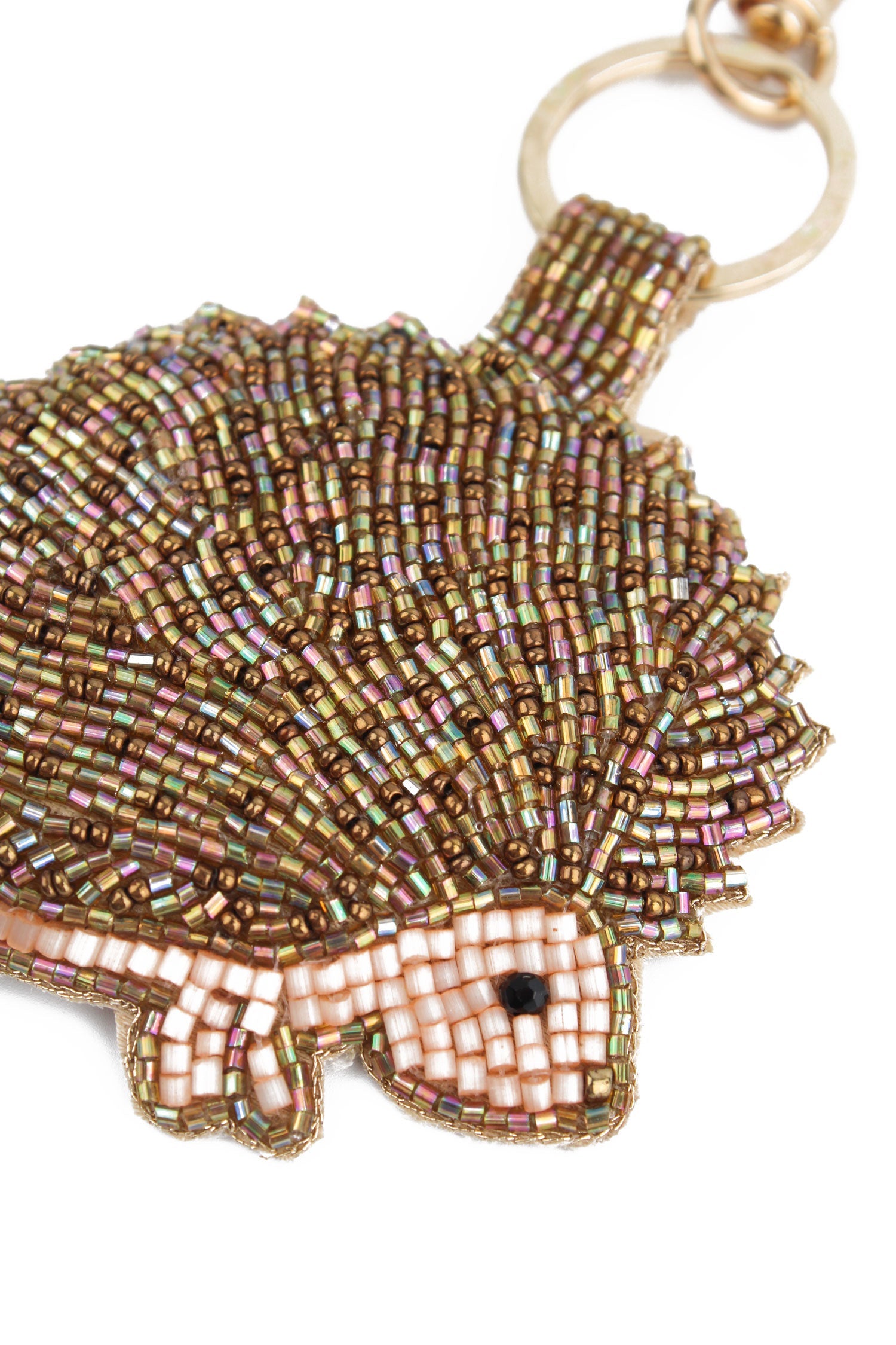 BEADED KEYRING/BAG CHARM