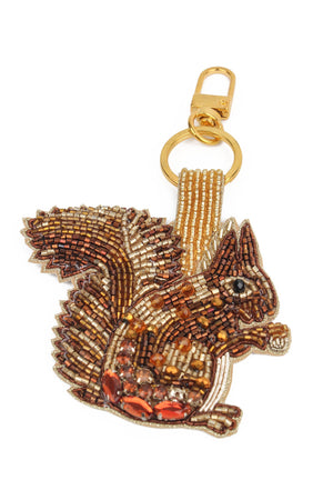 BEADED KEYRING/BAG CHARM