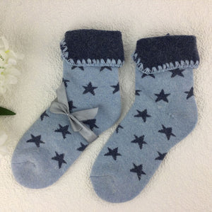 Star Night Fluffy Socks