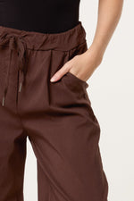 MAGIC DRAWSTRING WIDE LEG TROUSERS