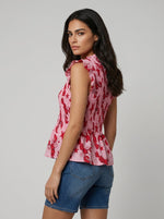 The 'Lobster' Smocked Peplum Top