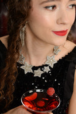 SILVER STAR NECKLACE