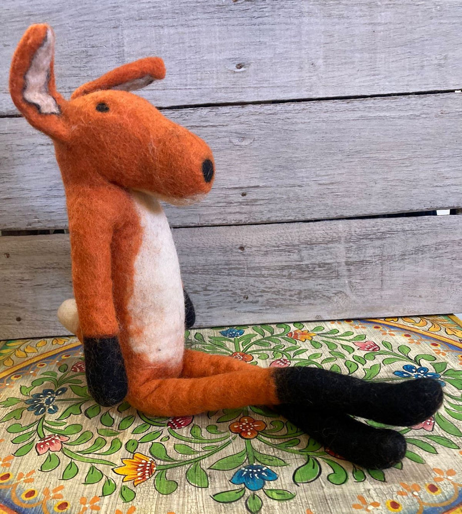 Felt Sitting Fox
