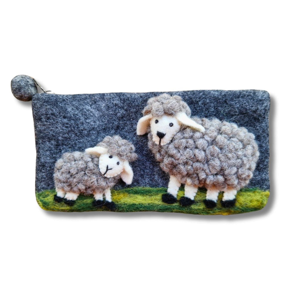 Felt Sheep Purse