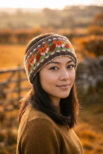 Icelandic Fox Winter  – Bobble Hat, Headband & Hand Warmers