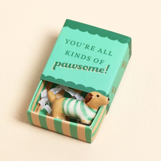 Tiny Matchbox Ceramic Token is