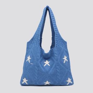 Knit Star Shoulder Bag