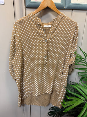 Spotty Cotton Shirt
