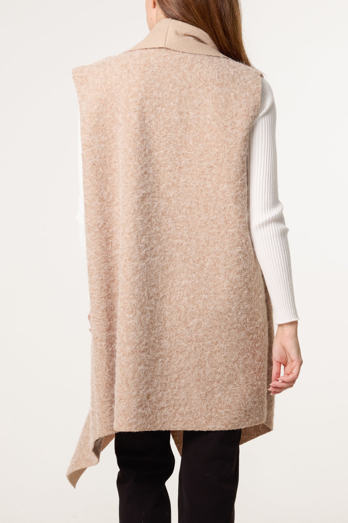 Bouclé Waterfall Pocket Gilet