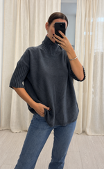Super Soft Oversized High Neck Jumper