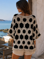 CROCHET SPOTTY PATTERN TOP