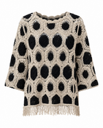 CROCHET SPOTTY PATTERN TOP