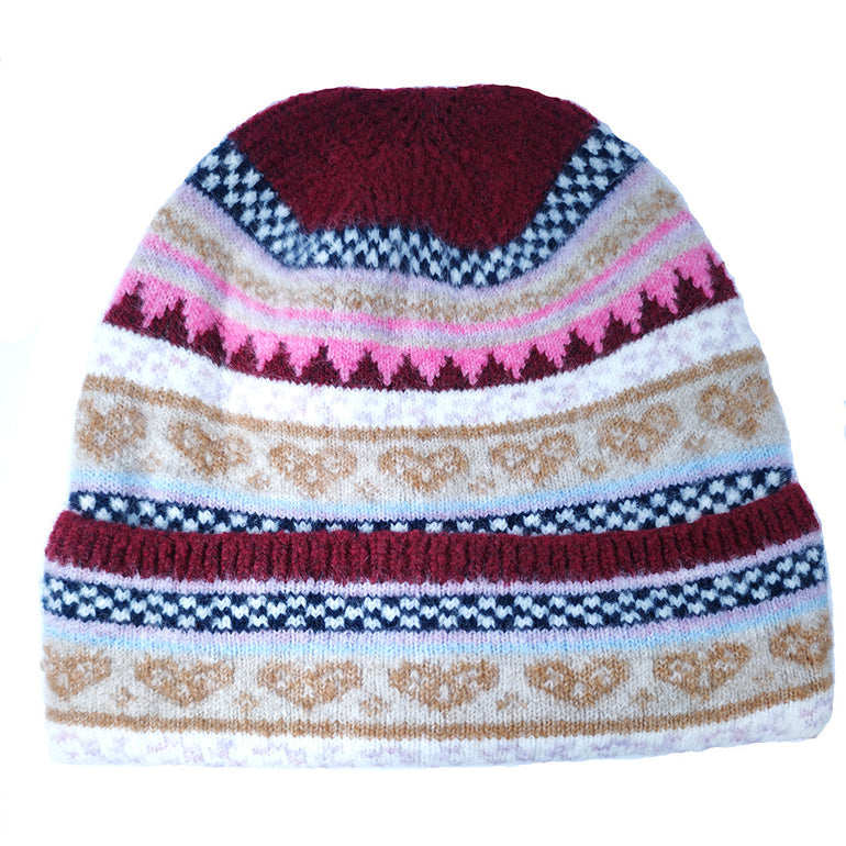 NORDIC HEART HAT