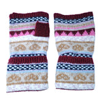NORDIC HEART FINGERLESS GLOVES