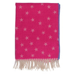 SCARF BLANKET STITCH STARS