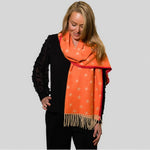 SCARF BLANKET STITCH STARS