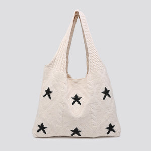 Knit Star Shoulder Bag