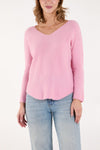 SOFT TOUCH V-NECK JUMPER