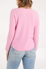 SOFT TOUCH V-NECK JUMPER