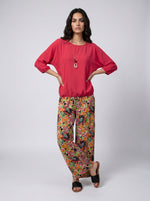 Floral Wide Leg Trouser