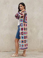Josephine Crochet Longline Cardigan