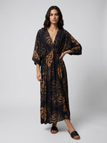 Leaf Print Dress