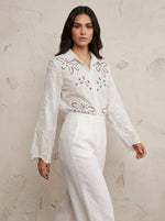 Multi-coloured Sequin Detail Shirt