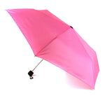 Recycled plain pink print umbrella 36007