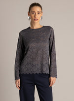 Diletta Essential Floral Lace Top