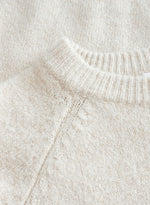 Ulia Shimmer Knit Jumper – Cream or Blue