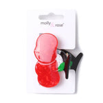 Cherry shaped hair clamp