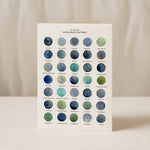 The Colours of Swimming in the Lakes Greetings Card